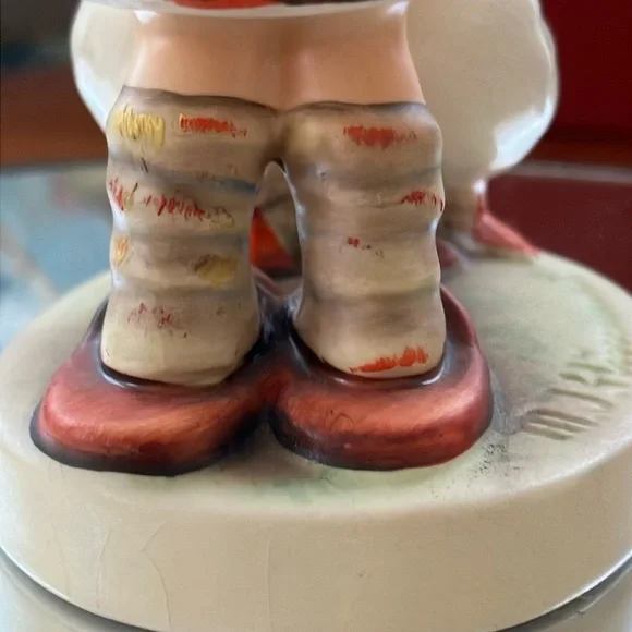 VINTAGE MJHUMMEL GOEBEL WGERMANY 47 3/0 #41 GOOSE GIRL FIGURINE 4” signed 1970’s - Picture 10 of 17